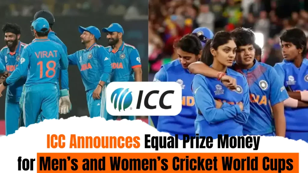 ICC Equal Prize Money Announcement
