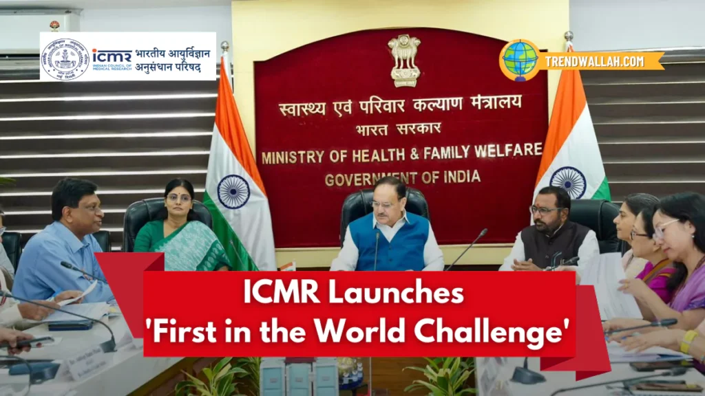 ICMR Launches First in the World Challenge