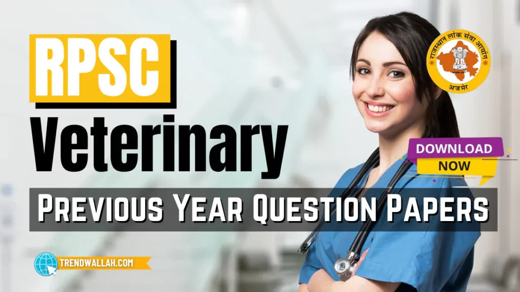 RPSC Veterinary Officer Previous Year Paper