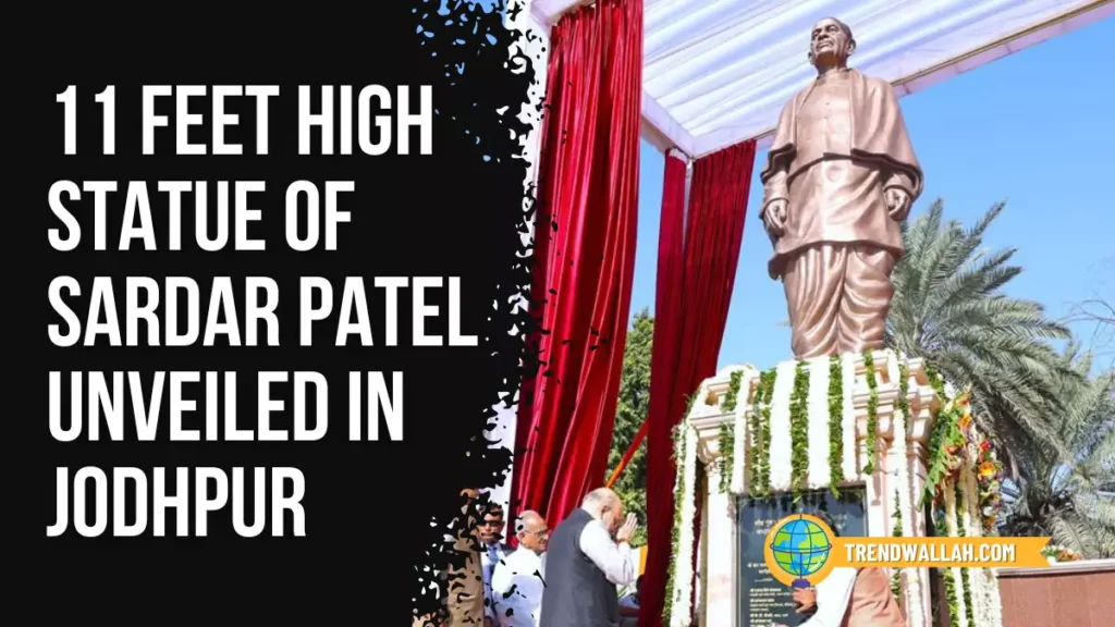Sardar Vallabhbhai Patel statue in Jodhpur